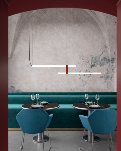 Paralela|Double pendant